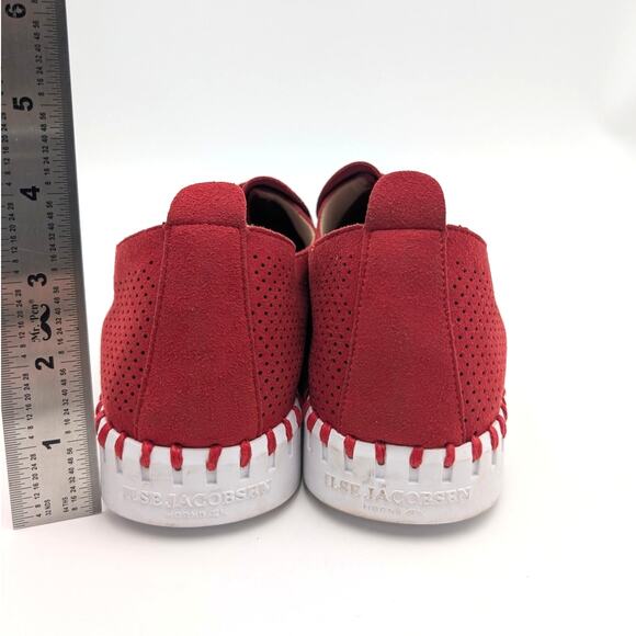 Ilse Jacobsen Tulip Slip-On Causal Shoes Women's Round Toe Red Size US10 EU40 - Picture 4 of 10